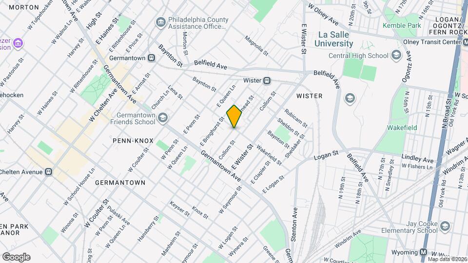 5156 Wakefield St Map and Location Details