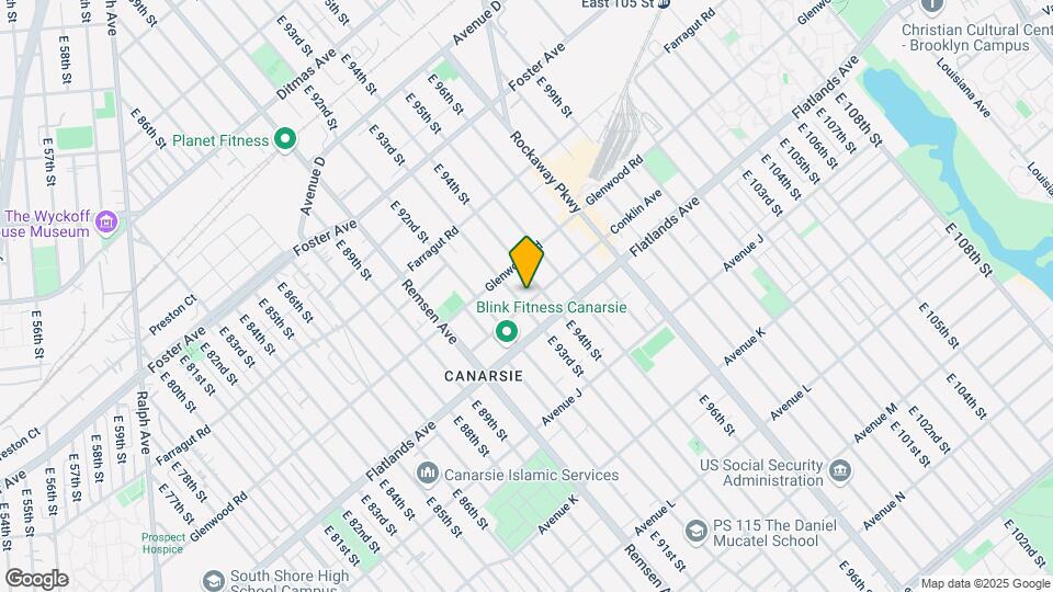 77 Conklin Ave Mapa y Detalles de la Ubicación