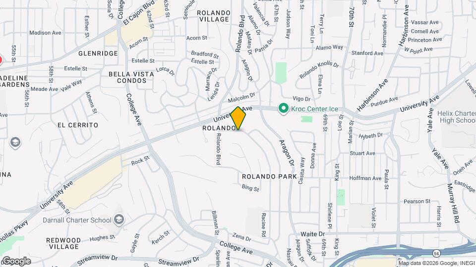 4154 Vista Grande Dr Map and Location Details