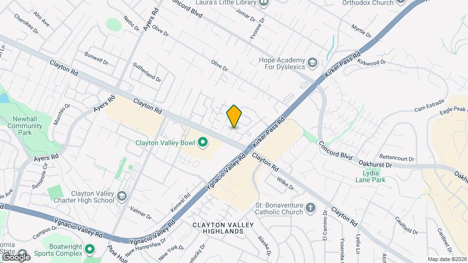 1523 Allegro Ave Map and Location Details