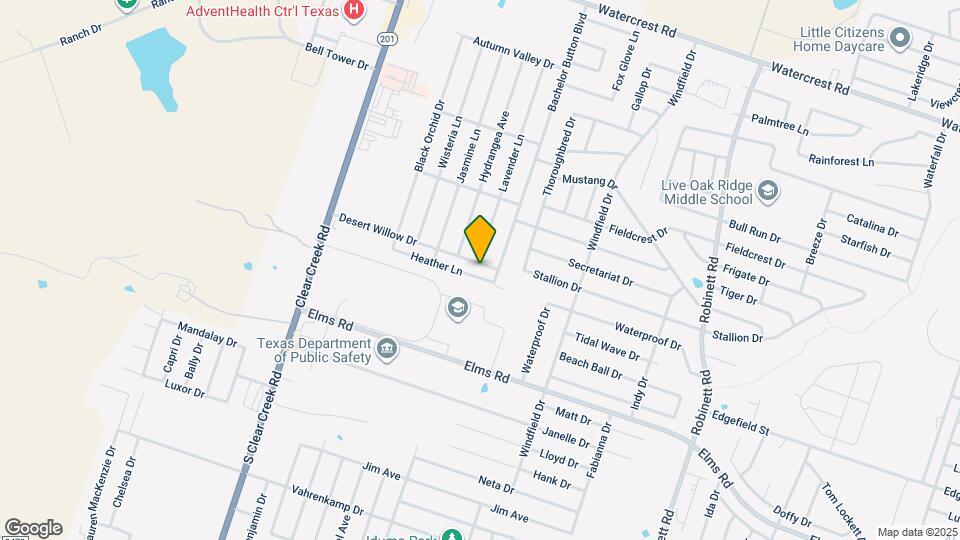 4805 Heather Ln Map and Location Details