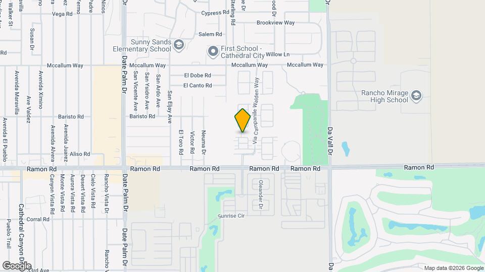 520 Via Assisi Map and Location Details