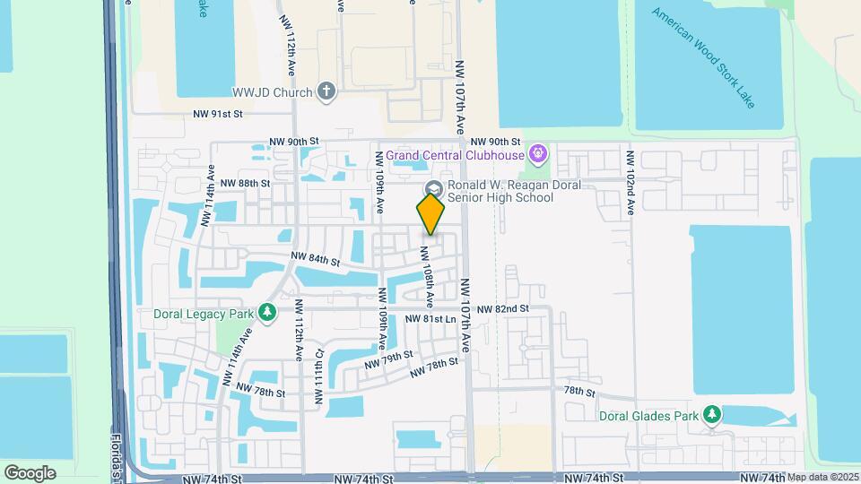 10777 NW 84th Ln Mapa y Detalles de la Ubicación