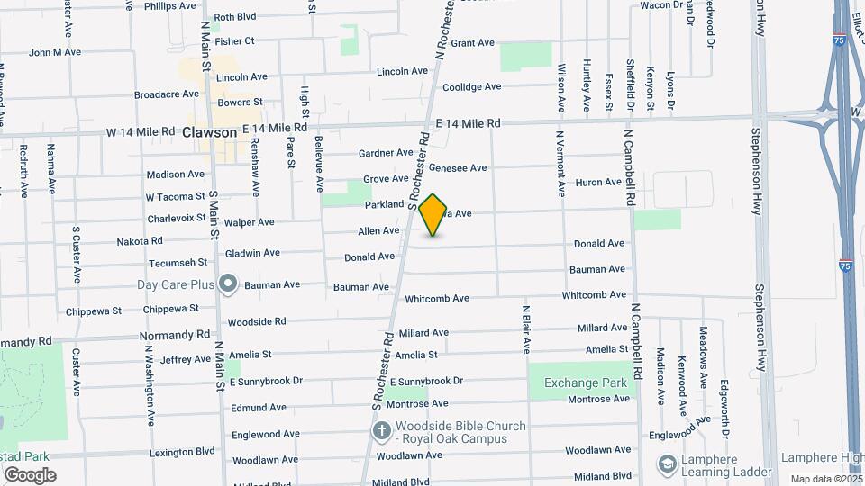 715 Donald Ave Map and Location Details