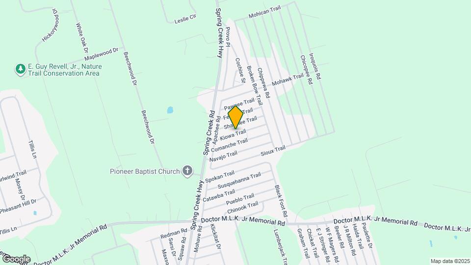 74 Kiowa Trail Map and Location Details