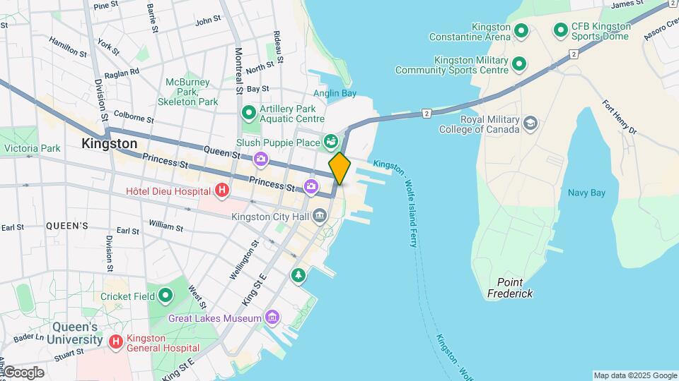 265 Ontario Street Map and Location Details