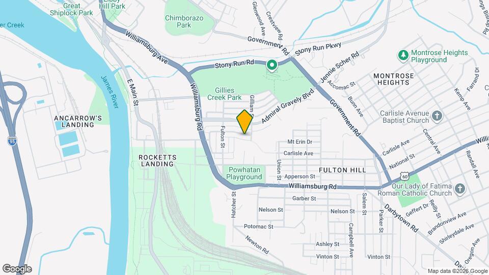 819 Louisiana St Map and Location Details