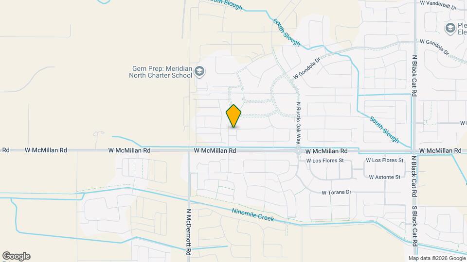4923 N Glenrock Ave Map and Location Details