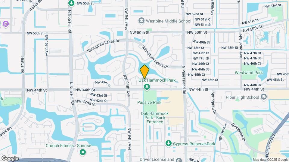 4430 NW 92nd Way, Unit 4430 Map and Location Details