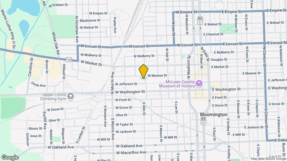 304 N Allin St Map and Location Details