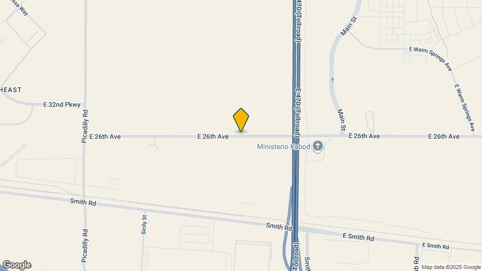 22645 E 47th Ave Map and Location Details