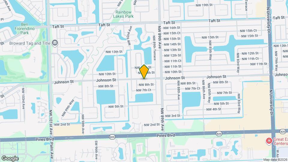 8970 Johnson St Map and Location Details