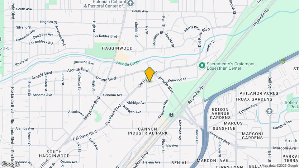 1705 Kenwood St Map and Location Details