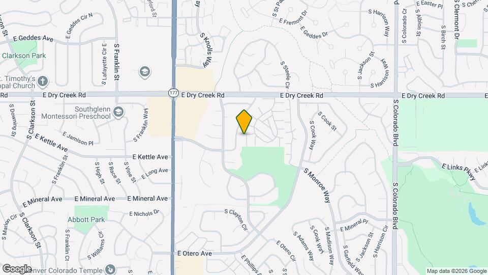 7669 S Cove Cir Map and Location Details