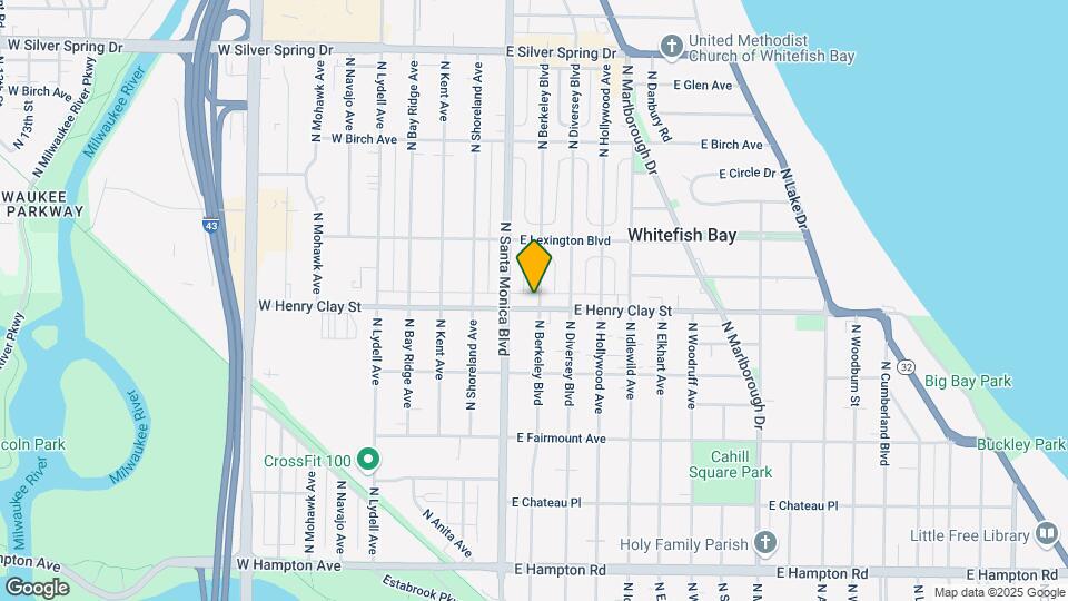 330 E Clay St Map and Location Details
