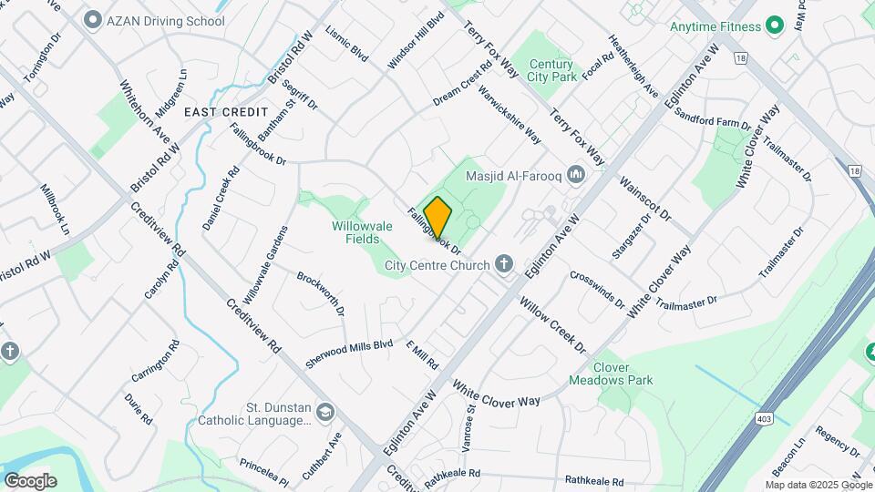 5100 Fallingbrook Dr Map and Location Details