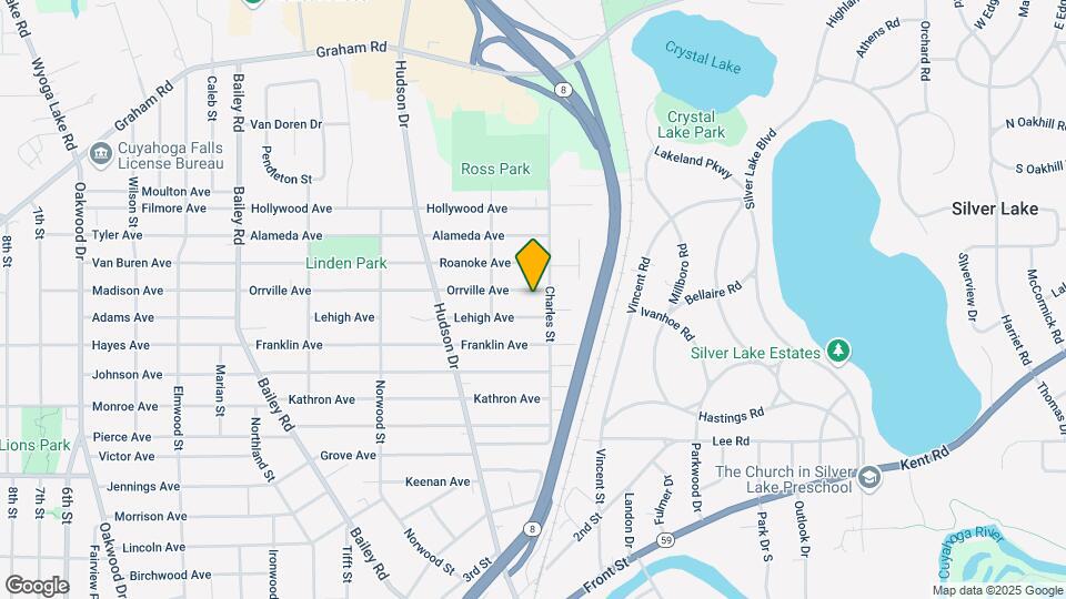 754 Orrville Ave Map and Location Details