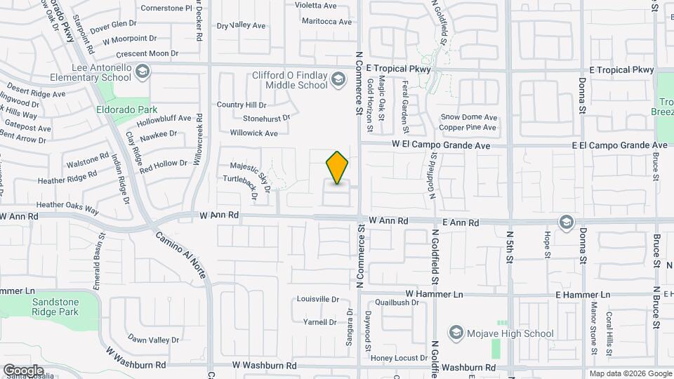 332 Plum Horse Ave Mapa y Detalles de la Ubicación