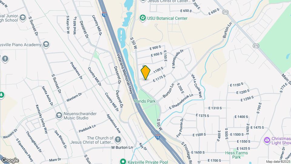 10 W Monticello Dr Map and Location Details
