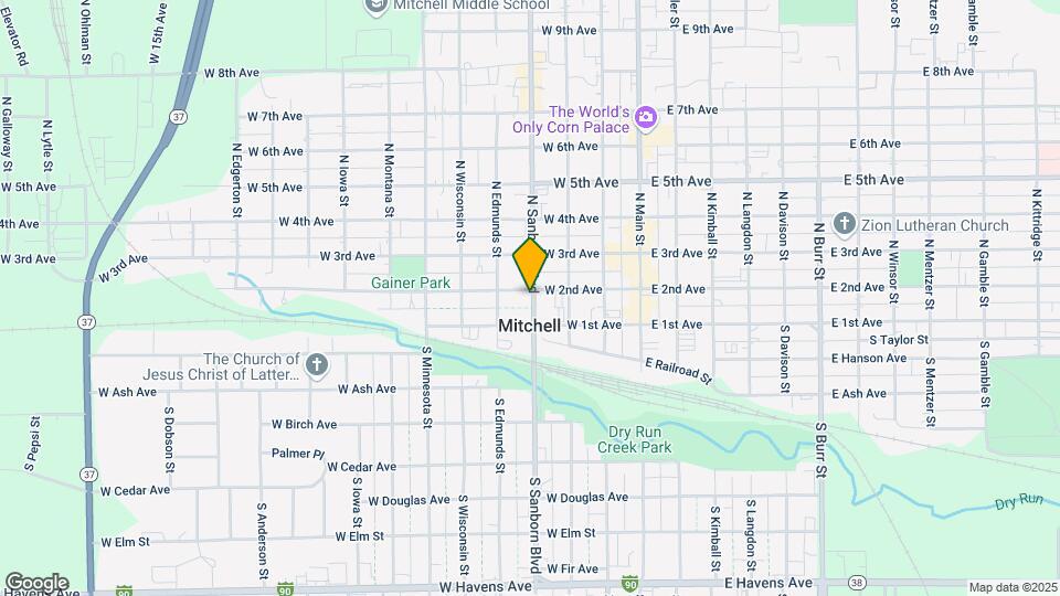115 N Sanborn Blvd Map and Location Details