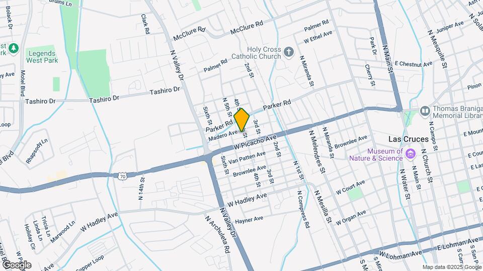1105 Madero Ave Map and Location Details