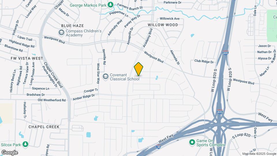 9737 Fallston Dr Map and Location Details