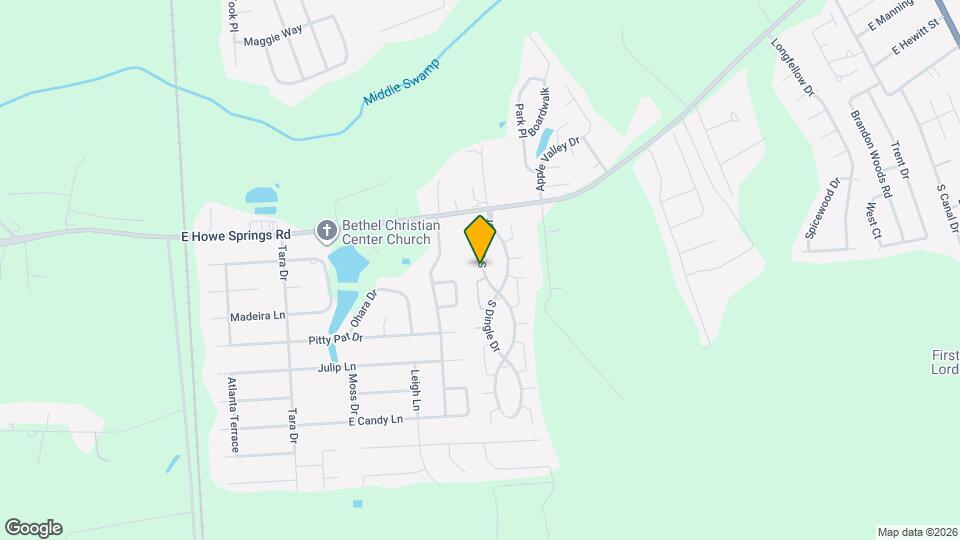 3131 S Oliver Dr Map and Location Details