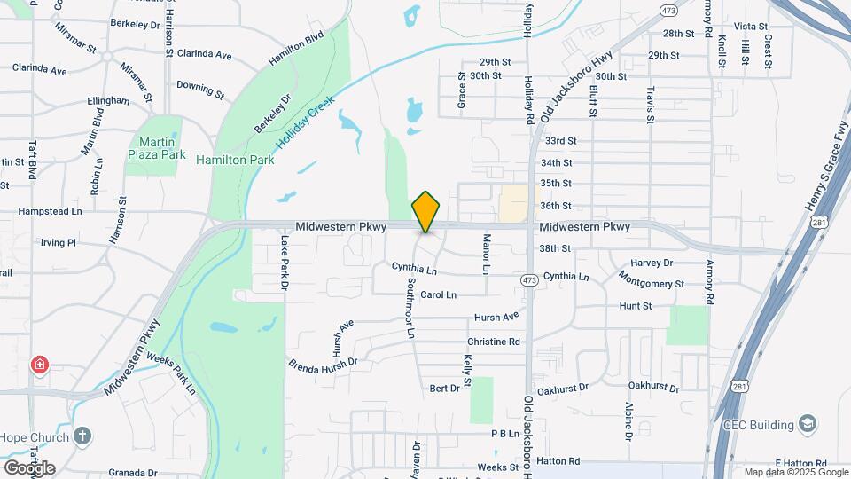 3701 Southmoor Ln Map and Location Details