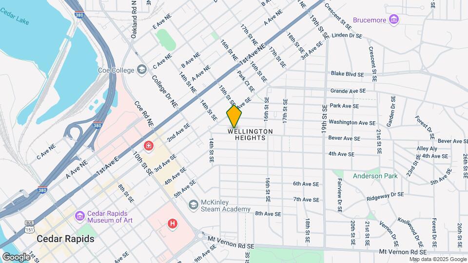 377 15th St SE Mapa y Detalles de la Ubicación