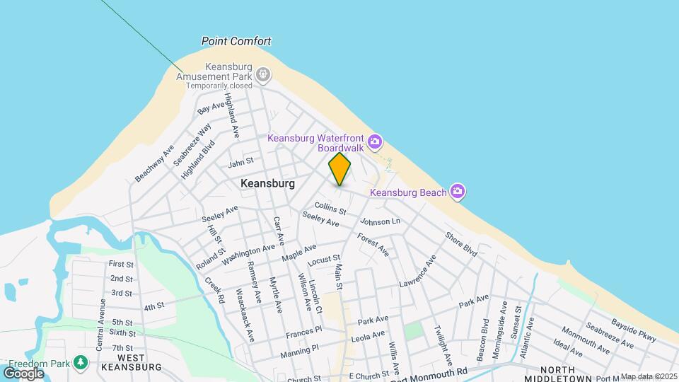 36 Center Ave Map and Location Details