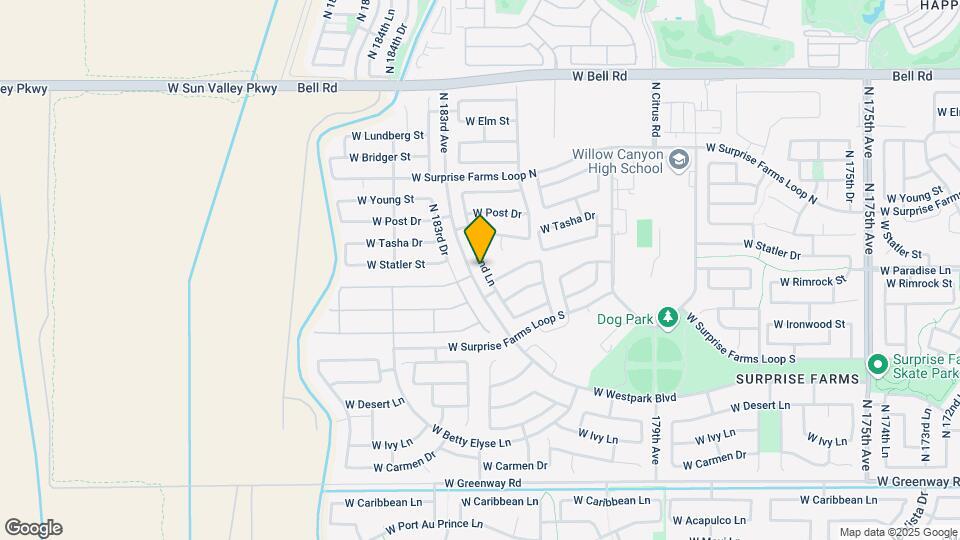 16218 N 182nd Ln Map and Location Details