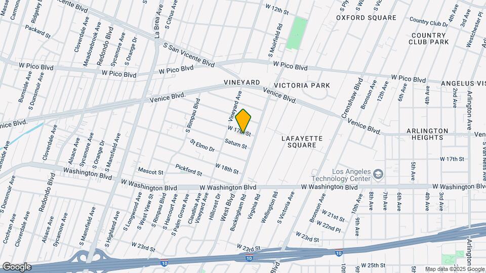 4526 W 17th St Map and Location Details