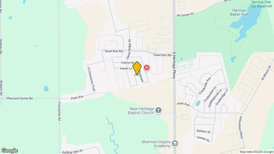 1409 Raven Dr S Map and Location Details