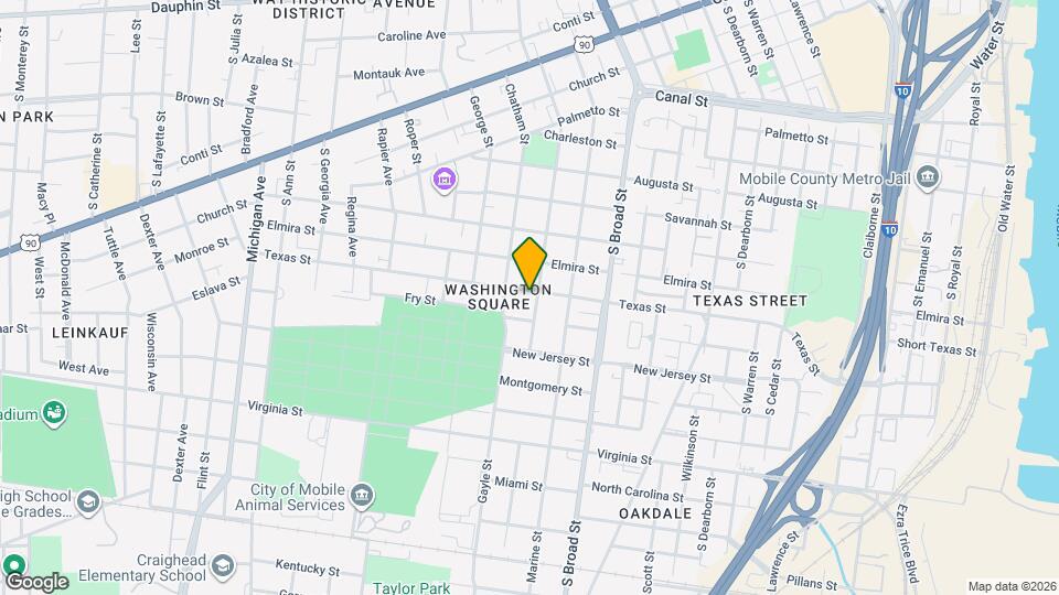 1003 Texas St Map and Location Details