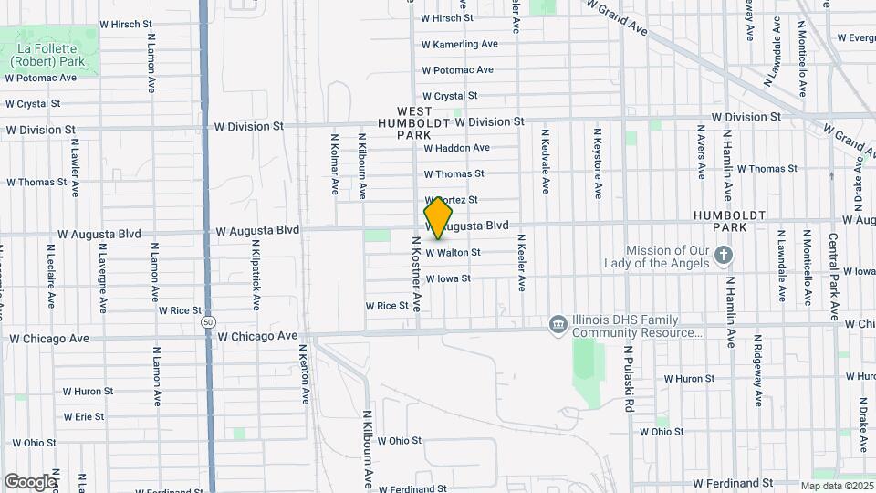 4332 W Walton St Mapa y Detalles de la Ubicación