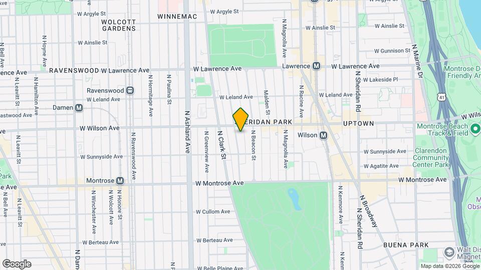 4543 N Dover St Map and Location Details