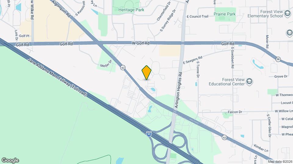 2102 S Crambourne Way Map and Location Details