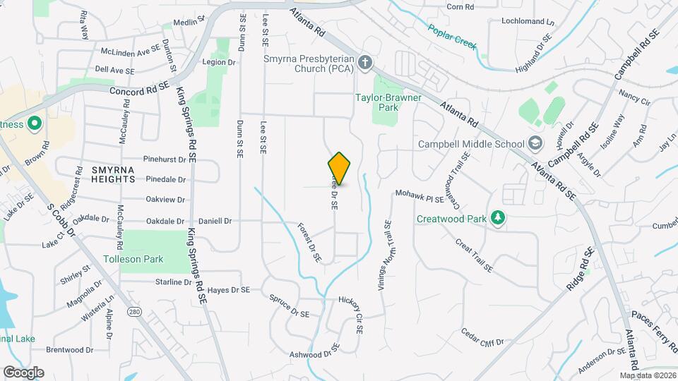 3355 Pinetree Dr SE Map and Location Details