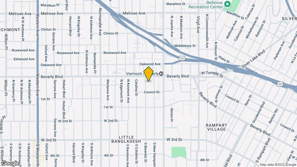230-234 3/4 N Berendo St Map and Location Details