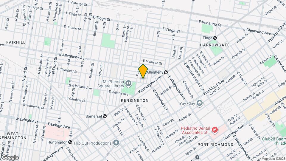 3114 Custer St Map and Location Details