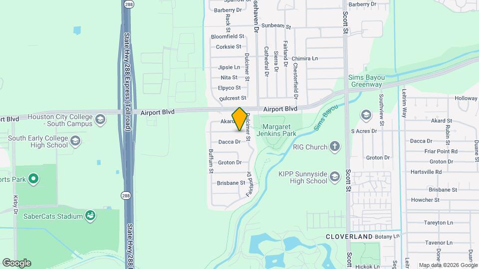 3122 Sunnydale Dr Map and Location Details