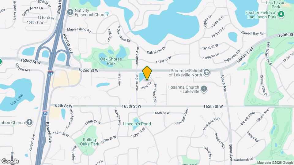 16311 Jatos Cir Map and Location Details