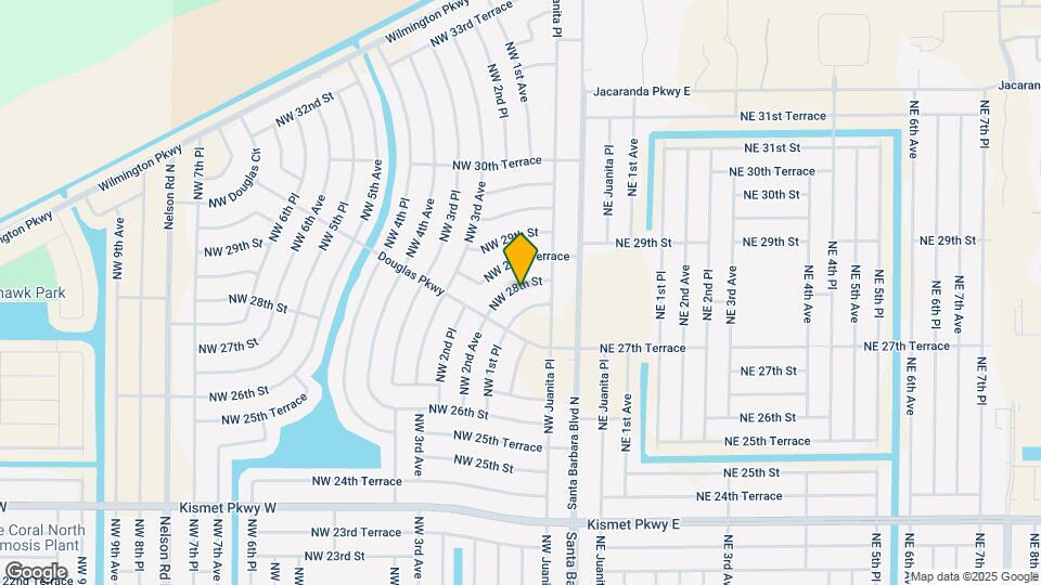 104 NW 28th St Map and Location Details