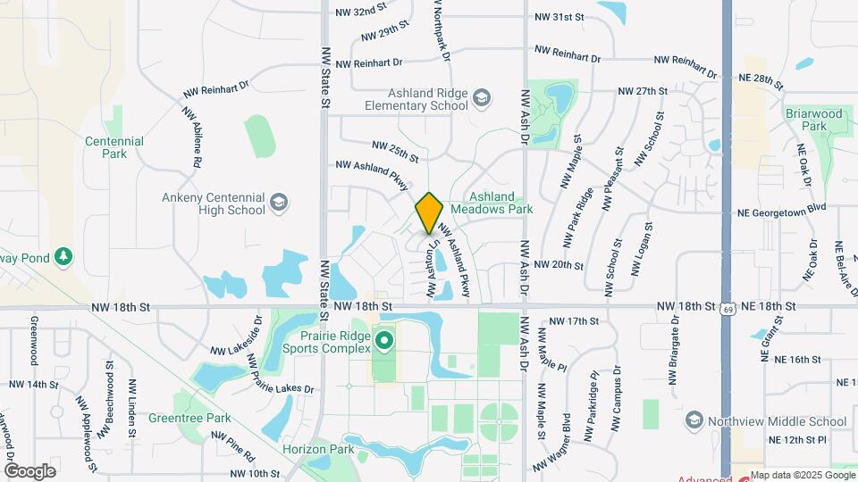 2208 NW Ashton Ln Map and Location Details