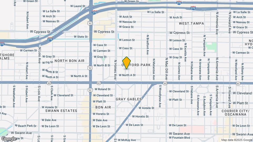 208 N Glen Ave Map and Location Details