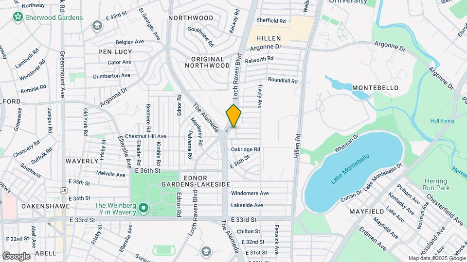 1504 Upshire Rd Map and Location Details
