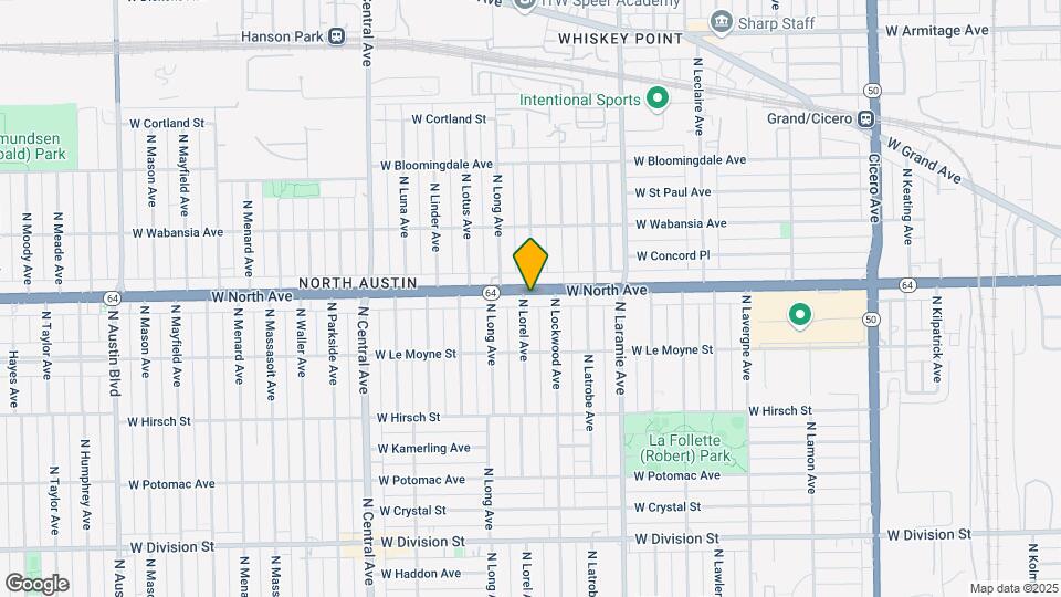 5329-5333 W North Ave Map and Location Details