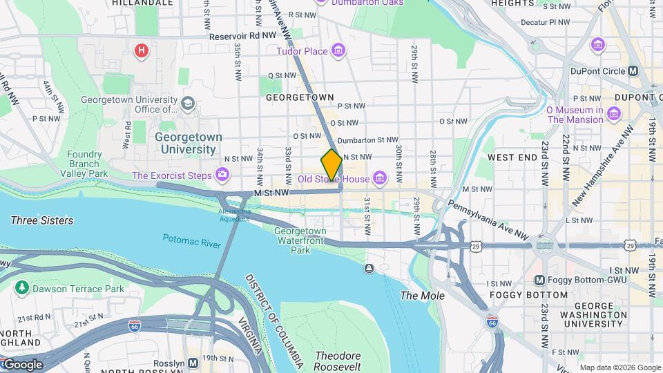 3213 M St NW Map and Location Details