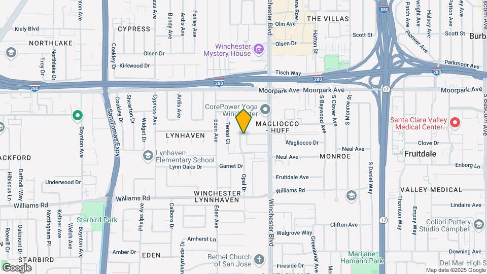 816 Opal Dr Map and Location Details