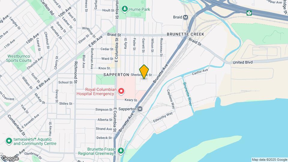 240 Sherbrooke St Map and Location Details